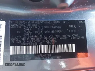 2024 Toyota Highlander LE z VIN 5TDKDRBH3RS531823, wystawiony jako IAAI lot #41769437 z przebiegiem 27 754 mil mil oraz . Historia ofert i sprzedaży dostępna na DreamBid. Obrazek 9.
