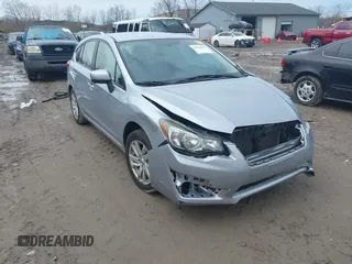 2015 Subaru Impreza Premium с VIN JF1GPAC65FH202459, выставлен на аукционе IAAI как лот 42020317 с пробегом 106 434 миль миль и . История ставок и продаж доступна на DreamBid. Изображение 1.