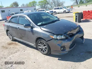 2013 Toyota Corolla L with VIN 5YFBU4EE6DP093689, listed as a IAAI auction lot 42158813 with 117,848 mi miles and . Bid and sale history available at DreamBid. Image 1.