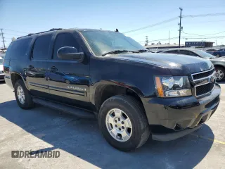 2007 Chevrolet Suburban LTZ with VIN 3GNFC16J27G211284, listed as a Copart auction lot 56581835 with 186,515 mi miles and Salvage title. Bid and sale history available at DreamBid. Image 4.