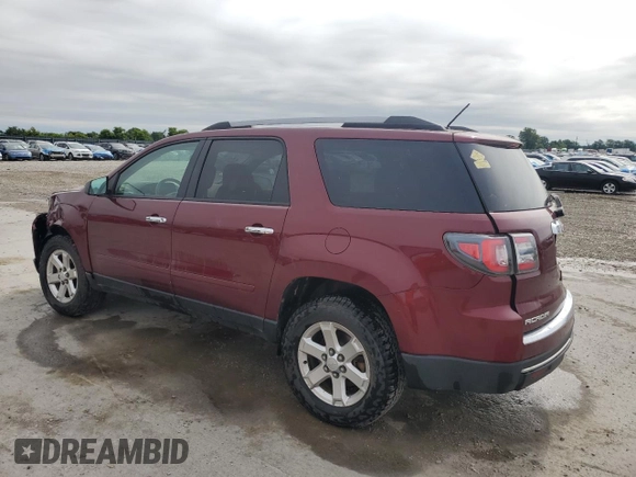 2015 GMC Acadia SLE with VIN 1GKKRNED3FJ223065, listed as a Copart auction lot 57797365 with 195,328 mi miles and Salvage title. Bid and sale history available at DreamBid. Image 2.