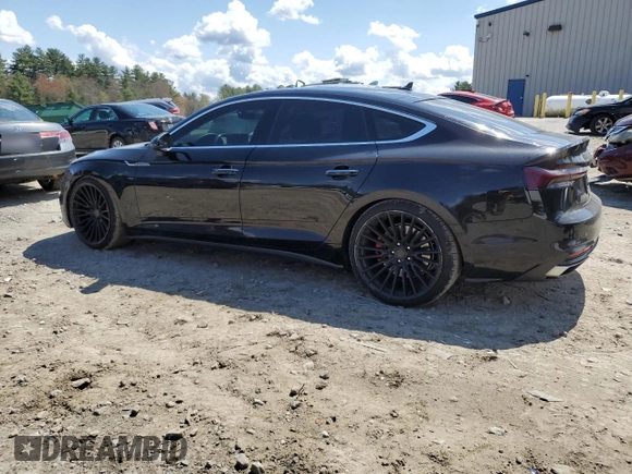 2020 Audi A5 Sportback Premium with VIN WAUANCF57LA006254, listed as a Copart auction lot 48270743 with 79,012 mi miles. Bid and sale history available at carsss.com. Image 2.