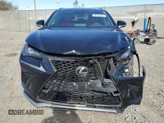 2021 Lexus NX 300 F Sport with VIN JTJSARBZ6M2198757, listed as a Copart auction lot 48591825 with 61,998 mi miles and Salvage title. Bid and sale history available at DreamBid. Image 5.