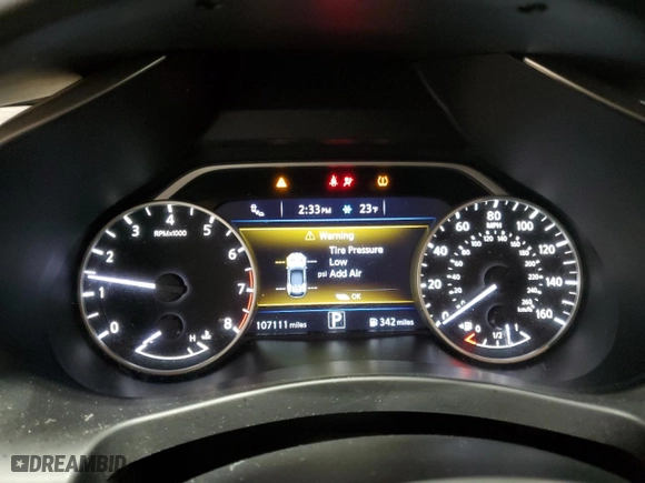 2018 Nissan Murano Platinum with VIN 5N1AZ2MH3JN167359, listed as a Copart auction lot 43870005 with 107,111 mi miles and Salvage Title. Bid and sale history available at carsss.com. Image 9.