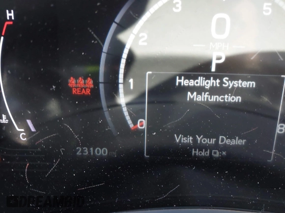 2022 Lexus NX with VIN JTJKGCEZ6N5000248, listed as a IAAI auction lot 41828318 with 23,100 mi miles. Bid and sale history available at carsss.com. Image 15.