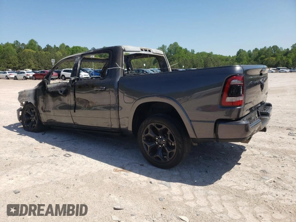 2022 Ram 1500 Limited with VIN 1C6SRFHM3NN402332, listed as a Copart auction lot 54950825 with Not provided miles and Non repairable. Bid and sale history available at DreamBid. Image 2.