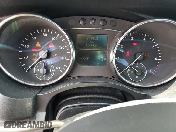 2008 Mercedes-Benz R 3.5L z VIN 4JGCB56E18A066369, wystawiony jako Copart lot #56558575 z przebiegiem 160 434 mil mil oraz Szkoda całkowita • Salvage title. Historia ofert i sprzedaży dostępna na DreamBid. Obrazek 9.