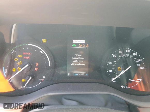 2022 Toyota Sienna XLE with VIN 5TDYRKECXNS116933, listed as a Copart auction lot 75859424 with 45,732 mi miles and Salvage Title. Bid and sale history available at carsss.com. Image 9.