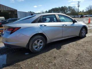 2021 Hyundai Elantra SE with VIN 5NPLL4AG6MH050756, listed as a Copart auction lot 87396864 with 81,207 mi miles and Salvage Title. Bid and sale history available at carsss.com. Image 3.