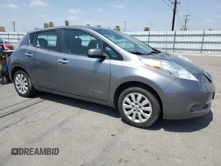 2015 Nissan LEAF SV with VIN 1N4AZ0CP2FC324146, listed as a Copart auction lot 54988835 with 56,441 mi miles and Clean Title. Bid and sale history available at carsss.com. Image 4.