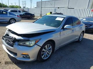 2015 Infiniti Q50 with VIN JN1BV7AR3FM405659, listed as a IAAI auction lot 41949596 with 101,196 mi miles and . Bid and sale history available at DreamBid. Image 19.