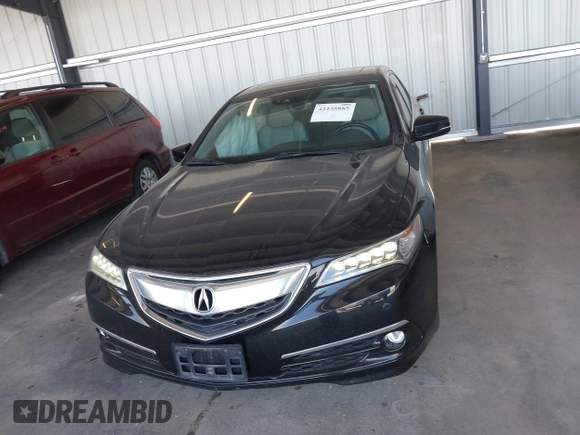 2016 Acura TLX Advance with VIN 19UUB2F76GA006550, listed as a IAAI auction lot 42235885 with 97,182 mi miles and . Bid and sale history available at DreamBid. Image 12.
