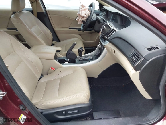 2015 Honda Accord Sedan EX-L with VIN 1HGCR2F85FA076295, listed as a IAAI auction lot 41720284 with 170,835 mi miles. Bid and sale history available at carsss.com. Image 5.