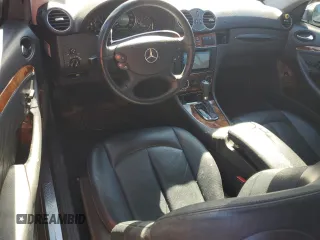 2005 Mercedes-Benz CLK 500 with VIN WDBTJ75J05F139522, listed as a Copart auction lot 80596524 with 95,997 mi miles and Salvage Title. Bid and sale history available at DreamBid. Image 8.