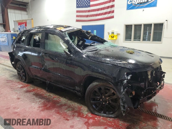 2021 Jeep Grand Cherokee Laredo X with VIN 1C4RJEAG4MC713470, listed as a Copart auction lot 57846325 with Not provided miles and Salvage title. Bid and sale history available at DreamBid. Image 4.