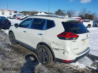 2017 Nissan Rogue S with VIN JN8AT2MT6HW150669, listed as a IAAI auction lot 41246758 with 80,877 mi miles. Bid and sale history available at carsss.com. Image 3.
