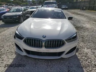 2020 BMW 8 Series M850i with VIN WBAGV8C05LCE22486, listed as a Copart auction lot 66358114 with 50,439 mi miles and Non Repairable. Bid and sale history available at carsss.com. Image 5.