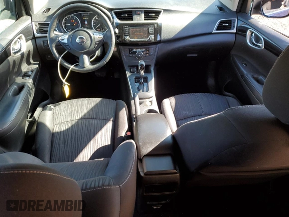 2018 Nissan Sentra SV with VIN 3N1AB7AP0JL663420, listed as a Copart auction lot 53257305 with 80,599 mi miles and Salvage Title. Bid and sale history available at DreamBid. Image 8.