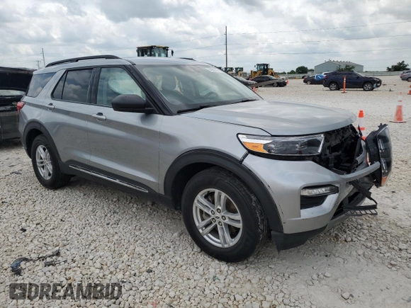 2023 Ford Explorer XLT с VIN 1FMSK8DH4PGB42303, выставлен на аукционе Copart как лот 54970015 с пробегом 43 341 миль миль и Списание • Salvage title. История ставок и продаж доступна на DreamBid. Изображение 4.