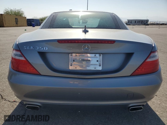 2012 Mercedes-Benz SLK-Class SLK 350 with VIN WDDPK5HA1CF017917, listed as a Copart auction lot 71798664 with 65,676 mi miles and Salvage Title. Bid and sale history available at carsss.com. Image 6.
