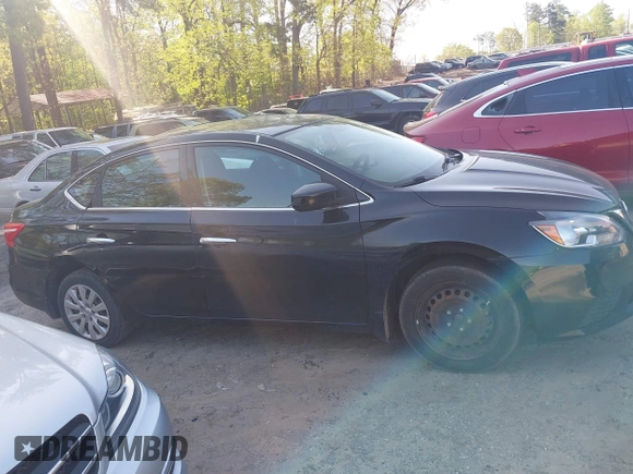2019 Nissan Sentra S with VIN 3N1AB7AP3KY344694, listed as a IAAI auction lot 41980872 with 151,371 mi miles. Bid and sale history available at carsss.com. Image 13.