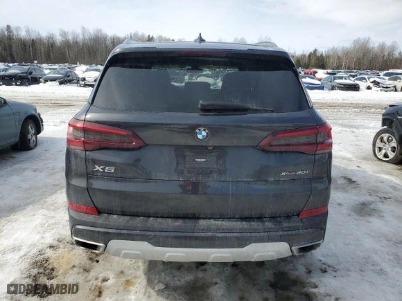 2023 BMW X5 xDrive40i with VIN 5UXCR6C01P9R61387, listed as a Copart auction lot 44972515 with 58,971 mi miles and Clean Title. Bid and sale history available at carsss.com. Image 6.