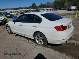 2015 BMW 3 Series 320i with VIN WBA3B1G52FNT63634, listed as a Copart auction lot 45853245 with 111,458 mi miles and Salvage Title. Bid and sale history available at carsss.com. Image 2.