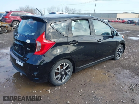 2015 Nissan Note SV with VIN 3N1CE2CP3FL389962, listed as a IAAI auction lot 42100589 with 131,784 mi miles and . Bid and sale history available at DreamBid. Image 4.