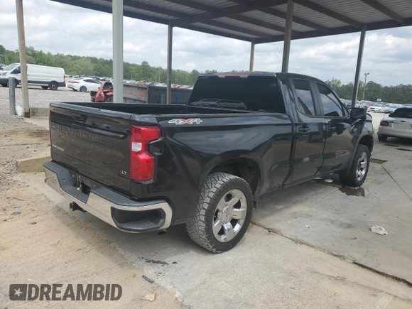 2020 Chevrolet Silverado 1500 LT with VIN 1GCRYDED2LZ161646, listed as a Copart auction lot 54056965 with 174,986 mi miles and Salvage Title. Bid and sale history available at DreamBid. Image 3.
