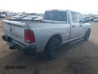 2013 Ram 1500 Express with VIN 1C6RR6FT8DS707009, listed as a IAAI auction lot 41492721 with 305,297 mi miles and . Bid and sale history available at DreamBid. Image 4.
