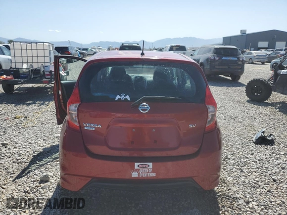 2019 Nissan Note SV with VIN 3N1CE2CPXKL361375, listed as a Copart auction lot 60861045 with 74,667 mi miles and Salvage title. Bid and sale history available at DreamBid. Image 6.