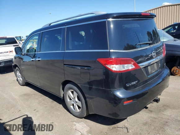 2016 Nissan Quest SV with VIN JN8AE2KP3G9154224, listed as a Copart auction lot 66784823 with 94,476 mi miles and . Bid and sale history available at DreamBid. Image 2.