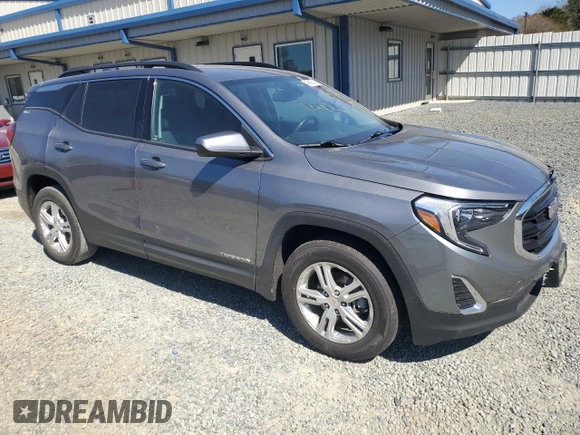 2020 GMC Terrain SLE with VIN 3GKALMEV5LL346726, listed as a Copart auction lot 49585745 with 41,554 mi miles and Salvage Title. Bid and sale history available at DreamBid. Image 4.