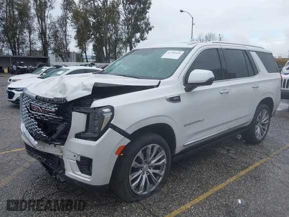 2021 GMC Yukon Denali with VIN 1GKS2DKL8MR125626, listed as a IAAI auction lot 41796439 with 63,001 mi miles. Bid and sale history available at carsss.com. Image 17.
