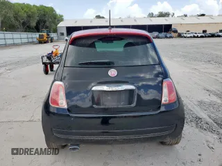 2015 FIAT 500 Pop z VIN 3C3CFFAR4FT678200, wystawiony jako Copart lot #61281775 z przebiegiem 121 080 mil mil oraz Czysty tytuł • Clean title. Historia ofert i sprzedaży dostępna na DreamBid. Obrazek 6.