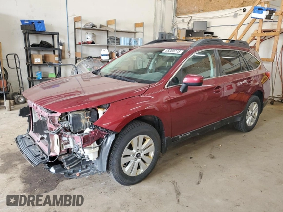 2016 Subaru Outback Premium with VIN 4S4BSACC4G3328332, listed as a Copart auction lot 53260215 with 235,028 mi miles and Non repairable. Bid and sale history available at DreamBid. Image 1.