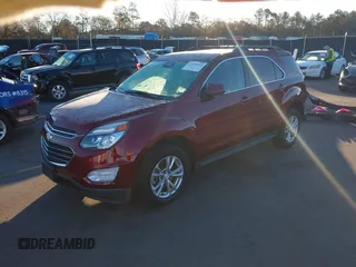 2016 Chevrolet Equinox LT with VIN 2GNFLFEK7G6278496, listed as a IAAI auction lot 41154915 with 105,612 mi miles. Bid and sale history available at carsss.com. Image 2.