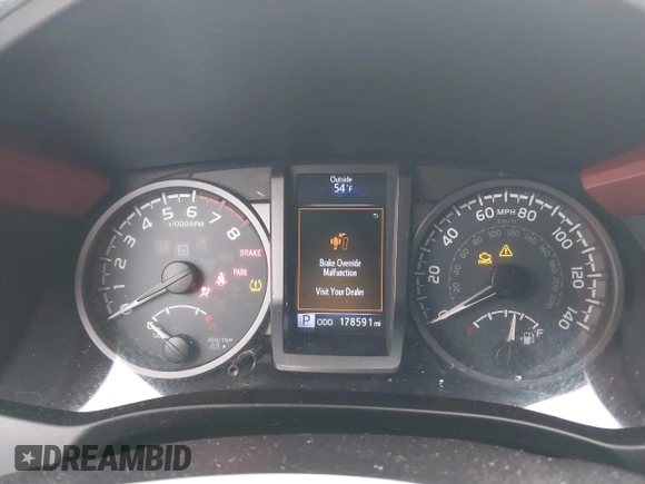 2016 Toyota Tacoma SR with VIN 3TMCZ5AN0GM030469, listed as a IAAI auction lot 41665255 with 178,591 mi miles and . Bid and sale history available at carsss.com. Image 7.