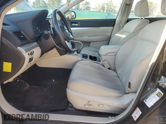 2011 Subaru Legacy Premium with VIN 4S3BMBF62B3240396, listed as a Copart auction lot 53980965 with 97,221 mi miles and Salvage title. Bid and sale history available at DreamBid. Image 7.