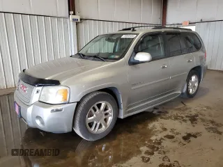 2008 GMC Envoy Denali with VIN 1GKET63M682243721, listed as a Copart auction lot 75963404 with 163,178 mi miles and Salvage Title. Bid and sale history available at carsss.com. Image 1.