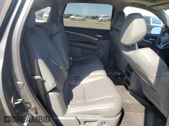 2015 Acura MDX Tech Pkg with VIN 5FRYD3H45FB005204, listed as a Copart auction lot 49909375 with 107,281 mi miles and Salvage Title. Bid and sale history available at carsss.com. Image 11.