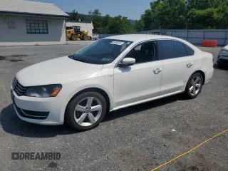 2014 Volkswagen Passat S with VIN 1VWAT7A34EC023037, listed as a Copart auction lot 63598315 with 180,721 mi miles and Clean title. Bid and sale history available at DreamBid. Image 1.