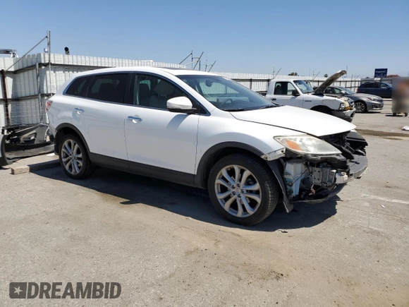 2012 Mazda CX-9 Grand Touring z VIN JM3TB3DVXC0356062, wystawiony jako Copart lot #61493905 z przebiegiem 64 731 mil mil oraz Szkoda całkowita • Salvage title. Historia ofert i sprzedaży dostępna na DreamBid. Obrazek 4.