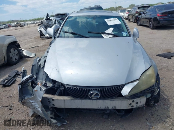 2006 Lexus IS 250 with VIN JTHCK262X65000920, listed as a IAAI auction lot 42033630 with 276,866 mi miles and . Bid and sale history available at DreamBid. Image 12.