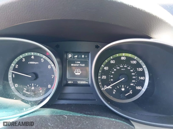 2018 Hyundai Santa Fe Sport 2.4L with VIN 5XYZTDLB1JG535613, listed as a IAAI auction lot 41845704 with 103,999 mi miles. Bid and sale history available at carsss.com. Image 7.