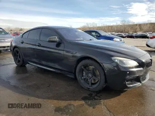 2015 BMW 6 Series 650i xDrive with VIN WBA6B4C55FD761494, listed as a Copart auction lot 81141684 with 82,371 mi miles and Clean Title. Bid and sale history available at DreamBid. Image 4.