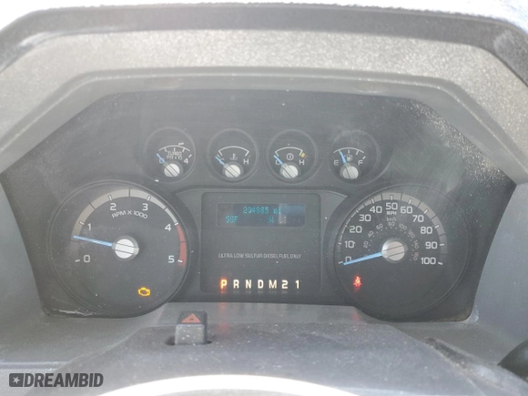2015 Ford Super Duty F-250 SRW XLT with VIN 1FT7X2BT9FEB24065, listed as a Copart auction lot 51700525 with 204,885 mi miles and Salvage Title. Bid and sale history available at carsss.com. Image 9.