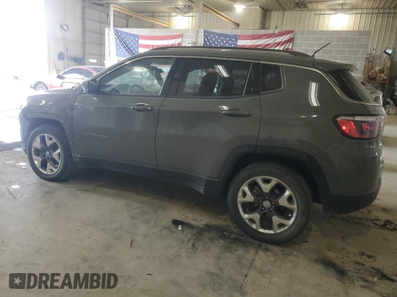 2021 Jeep Compass Limited with VIN 3C4NJDCB5MT528455, listed as a Copart auction lot 51691595 with 88,598 mi miles and Salvage Title. Bid and sale history available at DreamBid. Image 2.