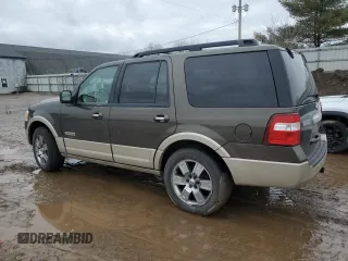 2008 Ford Expedition Eddie Bauer with VIN 1FMFU18568LA81998, listed as a Copart auction lot 47245695 with 152,695 mi miles and Clean title. Bid and sale history available at DreamBid. Image 2.