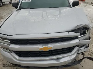 2018 Chevrolet Silverado 1500 Custom with VIN 1GCRCPEC6JZ354984, listed as a Copart auction lot 86601784 with 0 mi miles and Salvage Title. Bid and sale history available at carsss.com. Image 12.